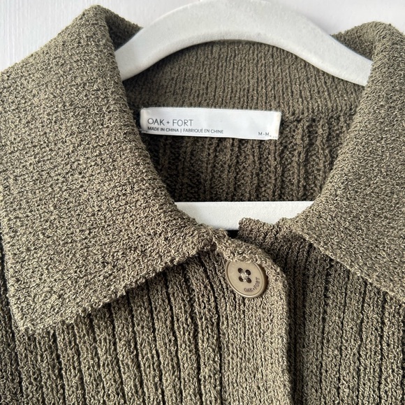 Oak + Fort cropped sweater - Picture 2 of 2